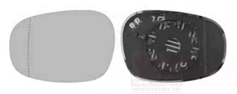 VAN WEZEL 0667835 -  Зеркальное стекло, наружное зеркало